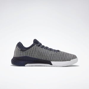 Reebok Nano 9.0 Trainingsschuhe Damen - Navy/Weiß/Silber - DE 587-GPV